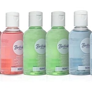 brilliant touch hand wash 6 pcs. with moisturizer 90ml 55.2